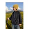 Kids Waterproof Hooded Long Sleeve Outdoor Jacket For Boys