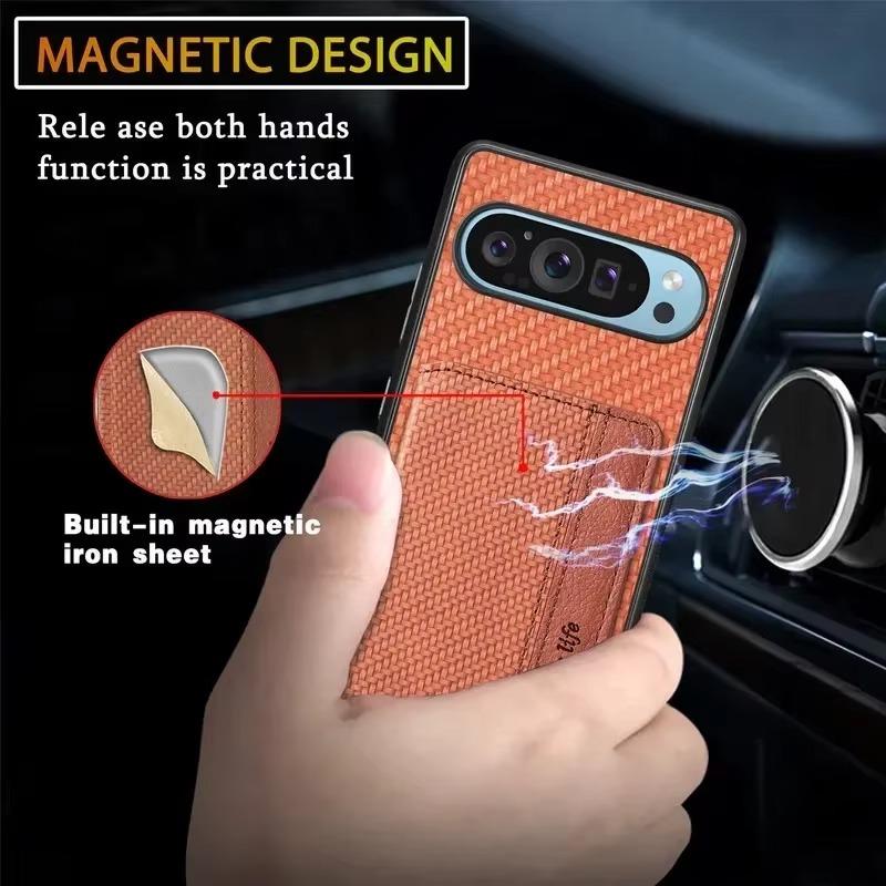 For Google Pixel 10 Pro XL Case Flip Wallet Card Holder Magnetic Leather Cover for Google Pixel 10Pro Protection Back Funda