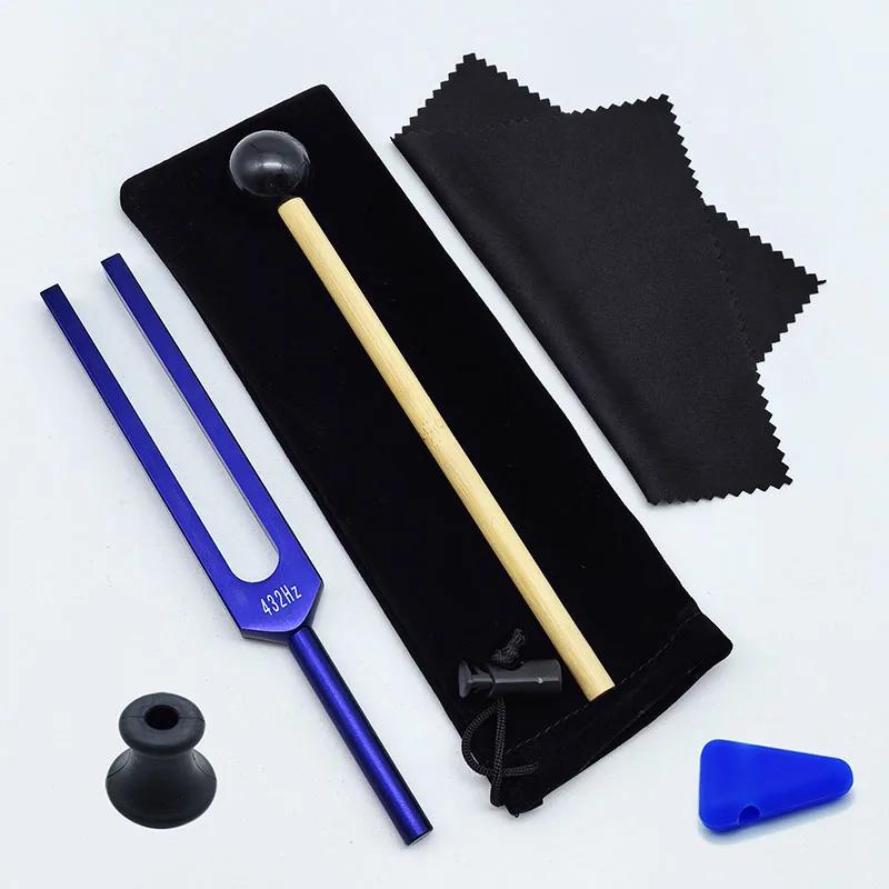 Colorful 432HZ Tuning Fork Aluminum Alloy Tuning Forks for Healing Sound Healing Percussion Instruments Yoga Meditation