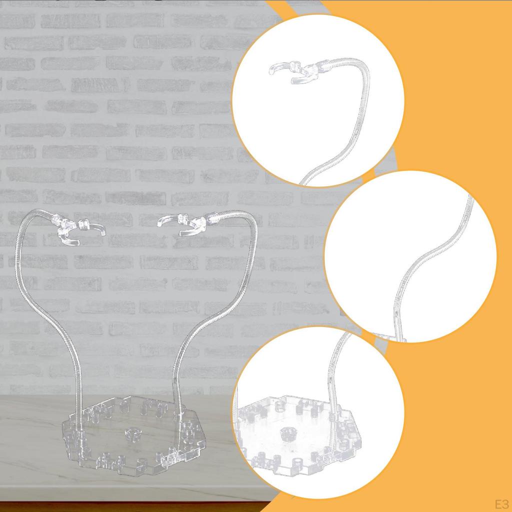 Action Figure Stand Display Rack Elegant Creative Heavy Duty Adjustable Versatile