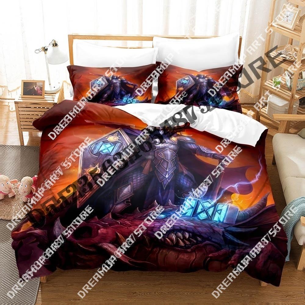 3D Print Hammerfall Band Bedding Set Twin Queen King Full Size Duvet Cover Pillowcase Bed boys girls Adult Home Textiles