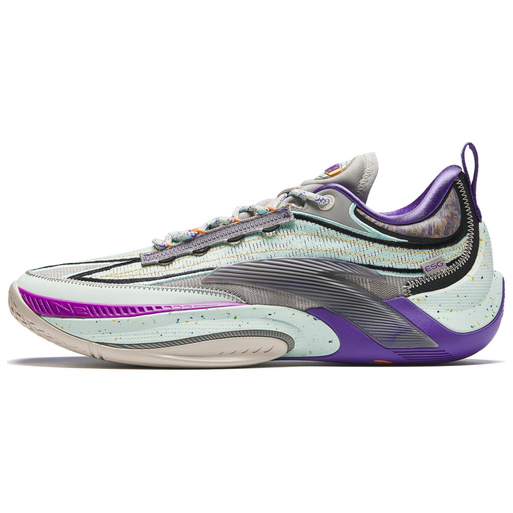 Anta Cylinder Basketball Shoes Men s Black White Red 912421111Q-3 40