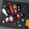 1PCS Pumpkin Skull Bat Nail Art Parts Retro Punk Style Alloy Finger Nail Charms Metal DIY Nail Art Decoration Accessories
