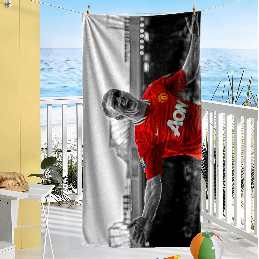 Manchester Celebration Beach Towel Super Soft Microfiber Quickdry Fabric Comfortable Lightweight