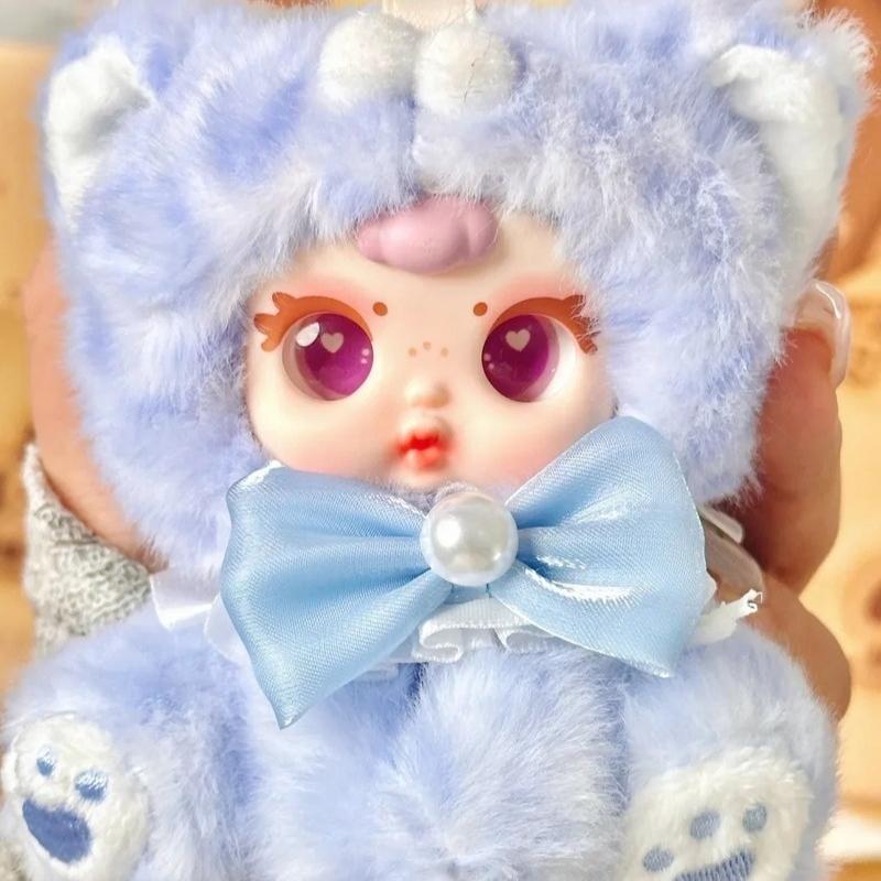Original Mm Milk Candy Naughty Kitty Cat Cute Doll Vinyl Plush  Backpack Pendant Decoration Girl  Fun Toys Gifts