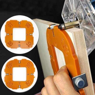 1Pc Woodworking Router Corner Radius Templates Jig R5 R10 R15 R20 R30 R35 R40 R50 Arc Angle Corner Template Woodworking Tool