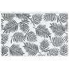 VidaXL Outdoor Rug White and Black 160x230 Cm PP