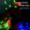 360° Rotating Electric Robot Toy with Lights & Music for Kids