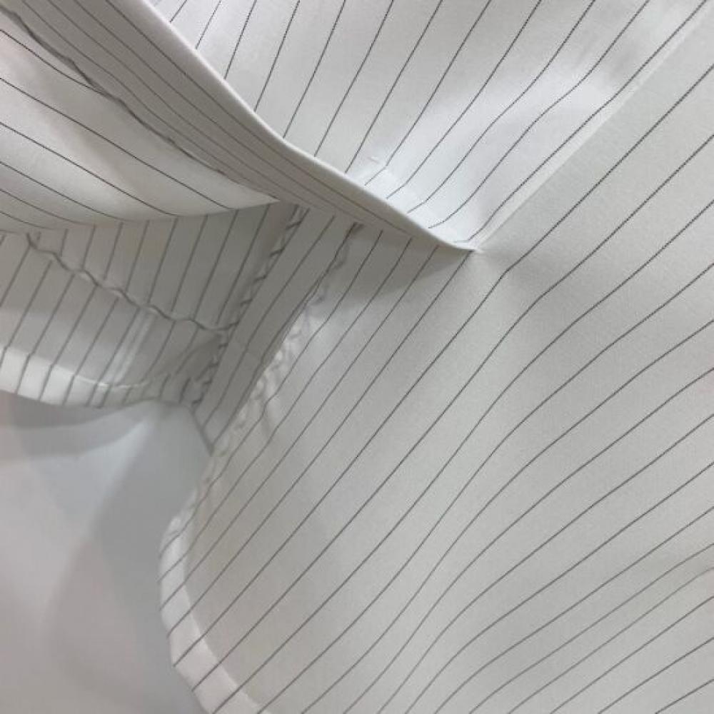 C S In The Room 2Size Former Stripe Shoulder Pad Double Slit Short Sleeve jaCket