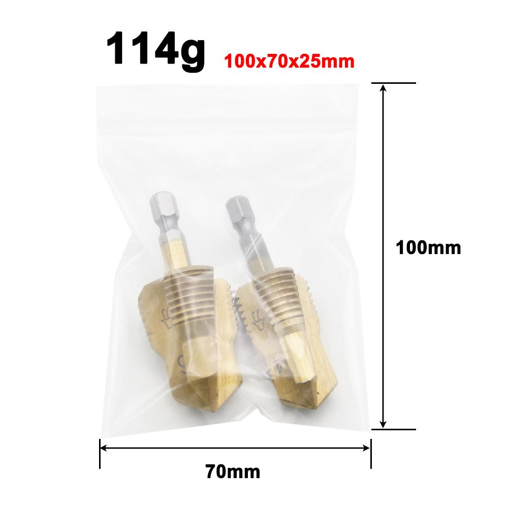4/6 point hexagonal handle tapping lifting drill bit three blade step drilling water electrician PPR water pipe drilling tool