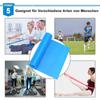 Elastische Fitnessbänder, 3 Stück, Widerstandsbänder, elastische Fitnessbänder, Yoga, Pilates, Crossfit, Stretching, Muskeltrainingsgeräte, 4 Stück