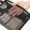 Women Mesh Cosmetic Bag Travel Storage Makeup Bag Organizer Female Make Up Pouch Portable Small Large Toiletry Beauty Case