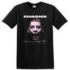 Rammstein Metal Rock Face Grafické Tričko Hororový Styl Pánské Tričko Kapely