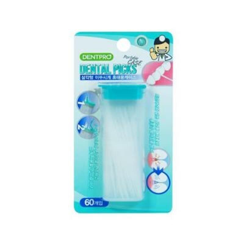 Triangular Toothpick 60P Case Interdental Brush 1414