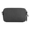 Coach Borsa a tracolla piccola da uomo Charter 19 con logo, chiusura a zip, pelle lavorata a grana lucida, colore Carbone CW540-CHR