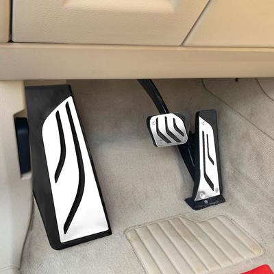 AT Akcelerátor Plynový Brzdový Pedál Auta Brzdový Akcelerátor Palivový Pedál Auta Sada Pedálů pro BMW X5 X6 2018 2019 Kryt Pedálu Opěrky Nohy Pedál Opěrky Nohy