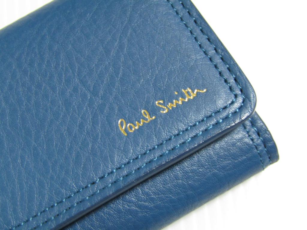 Paul Smith Key Case Accessory Teal BPS082 [Paul Smith] Men's