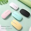 Dual-Mode Rechargeable Wireless Bluetooth Mouse with Silent Clicks for USB Desktop & Laptop Use