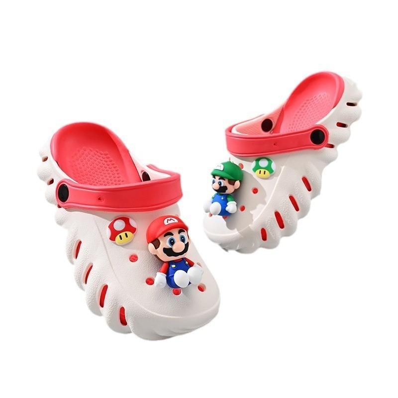 Mario Sommer Kinder Strandschuhe Rutschfest Langlebige Clogs Für Jungen Und Mädchen In Lebendigen Farben