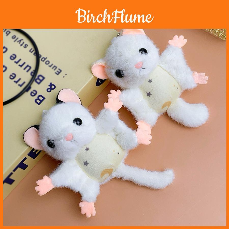 Plush Cartoon Flying Squirrel Keychain With Soft Pp Cotton For Kids And Adults