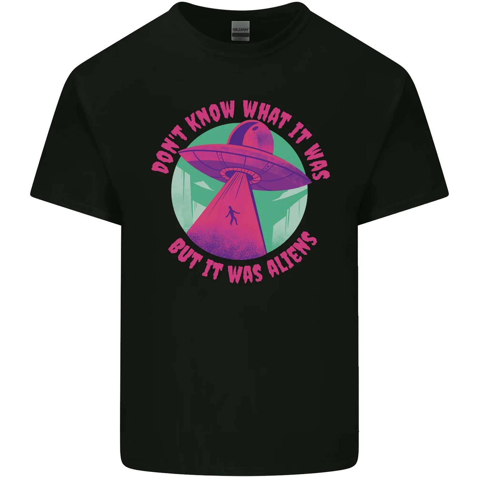 It Was Aliens UFO Kids T-Shirt Childrens 4XL