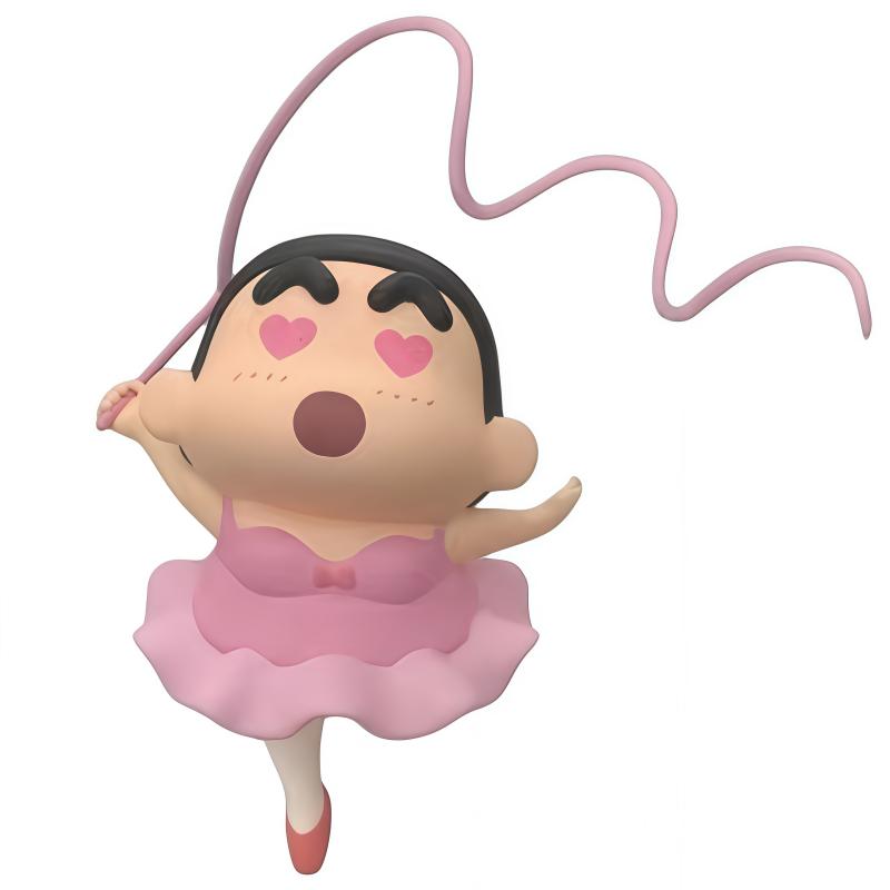 9Style Crayon Shin-chan Cute Nut Doll Anime Doll Action Figure Model Toys Girl Cross Dressing Series Gifts