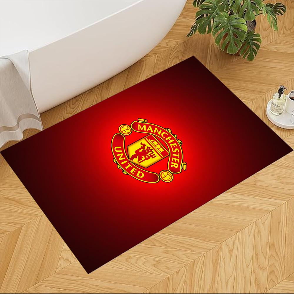 Manchester United Pride Decorative Area Rug Soft Plush Water-resistant & Washable Pet-friendly Living Room Elegant Luxury Rug Festive Decor Gift