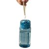 Summer Student Cold Water Cup One-button Lock Bullet Cover Direct Drinking Water Cup Anti-drop Wear-resistant Water Bottle