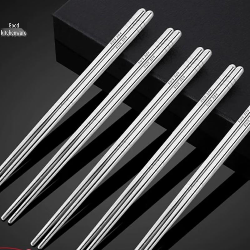Lijia 304 Stainless Steel Square Chopsticks
