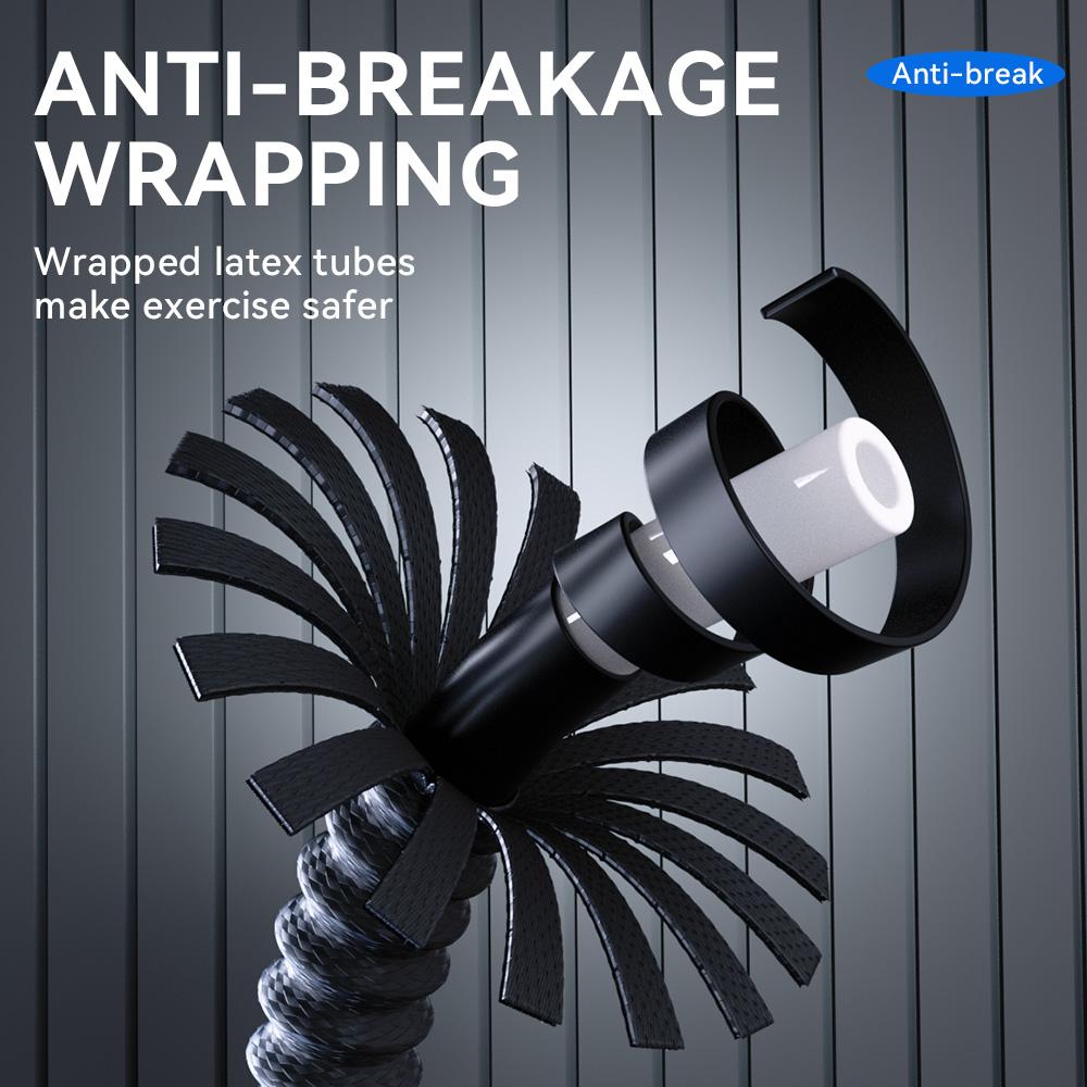 Pedal Tension Rope Men Abdominal Strengthening Elastic Band Tension Rope Expand Chest Strength Exercise Fitness Equipment