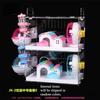 Drawer hamster cage cheap large acrylic tray transparent empty cage oversized villa easy to clean