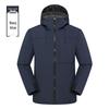 Unisex Fleece-Lined Windproof Waterproof Softshell Hooded Jacket for Outdoor Camp & Hike