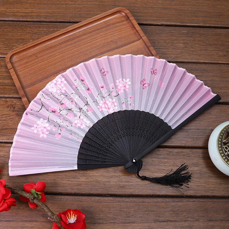 Ancient Style Folding Fan: Hanfu Dance Accessory & Photo Prop