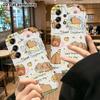 Phone Case: 2D Flat Samsung Galaxy A34 A35 S20 S22 S21 FE Plus Ultra Protective Case, Full-Print Capybara, Christmas and Halloween Gift