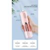 Portable USB Rechargeable Oral Irrigator IPX7 Waterproof Water Flosser 3 Modes 220ml 4 Jet Tips Dental Water Jet