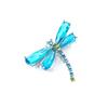 Broche de libélula LAVINA azul claro