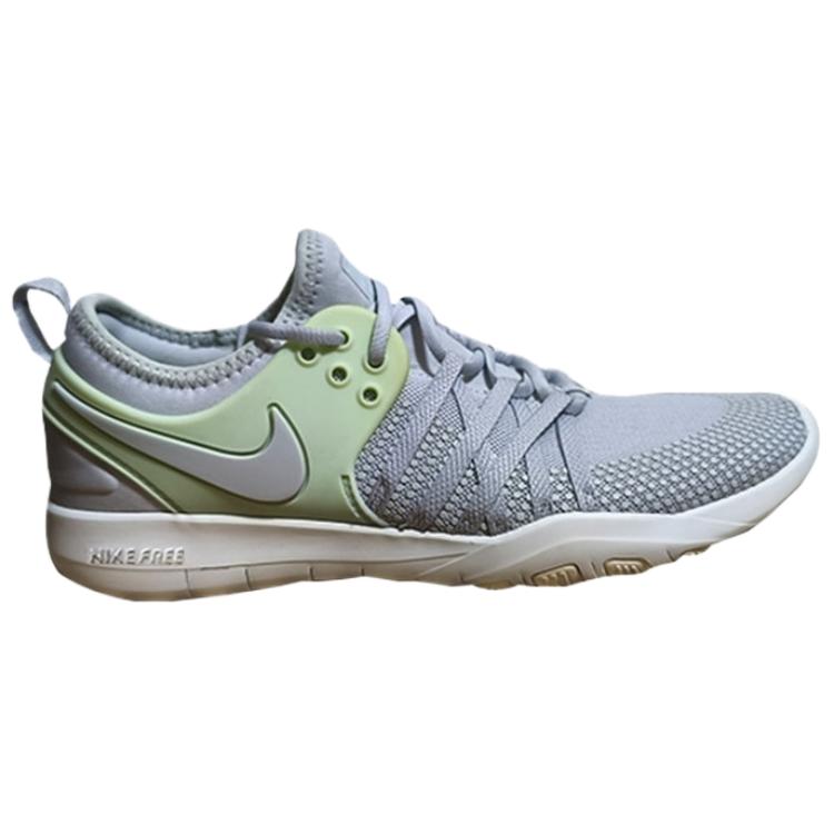 Nike Free TR Versatile Comfortable Durable Low-Top Training Shoes Women Sneaker Gray Green 904651-007