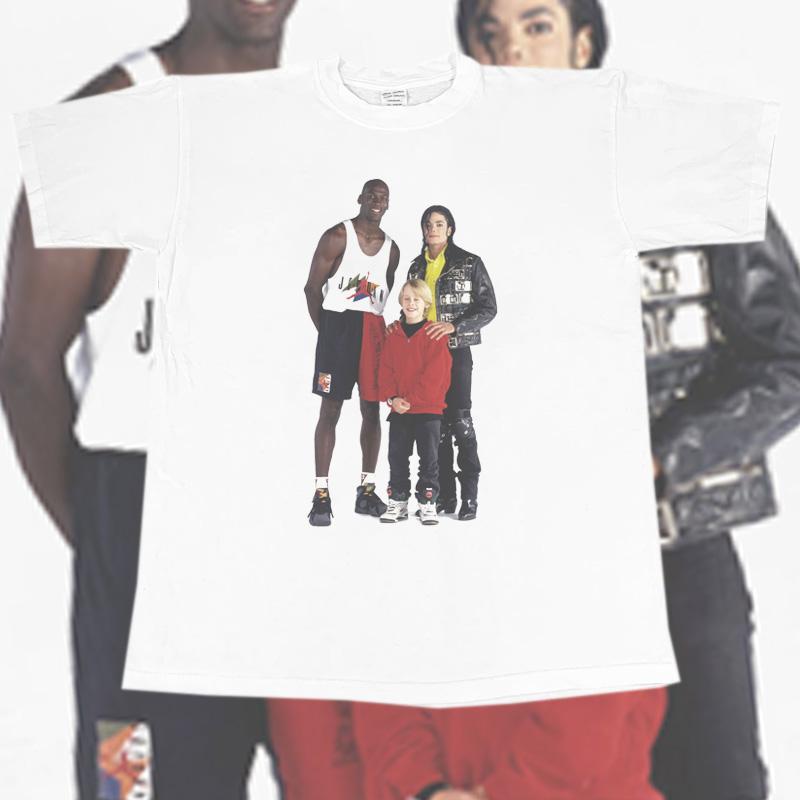 

Michael Jackson MJ HipHop Vintage Tee Basketball Hip Hop Rap Men s Vintage T-Shirt 5XL різнокольоровий