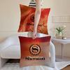 Sheraton Hotel Cushion Cover Anti-dustmite Pillowcase Invisible Zipper Silky Short Plush Sofa Cushion Cover