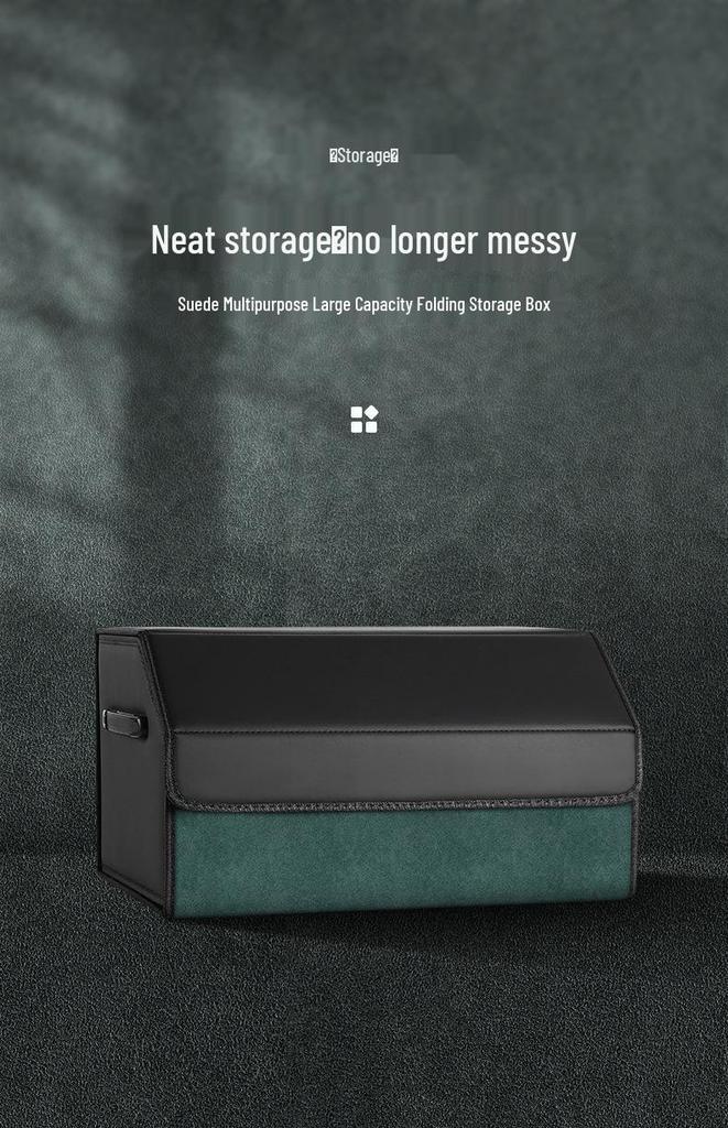 Foldable Car Storage Organizer Box