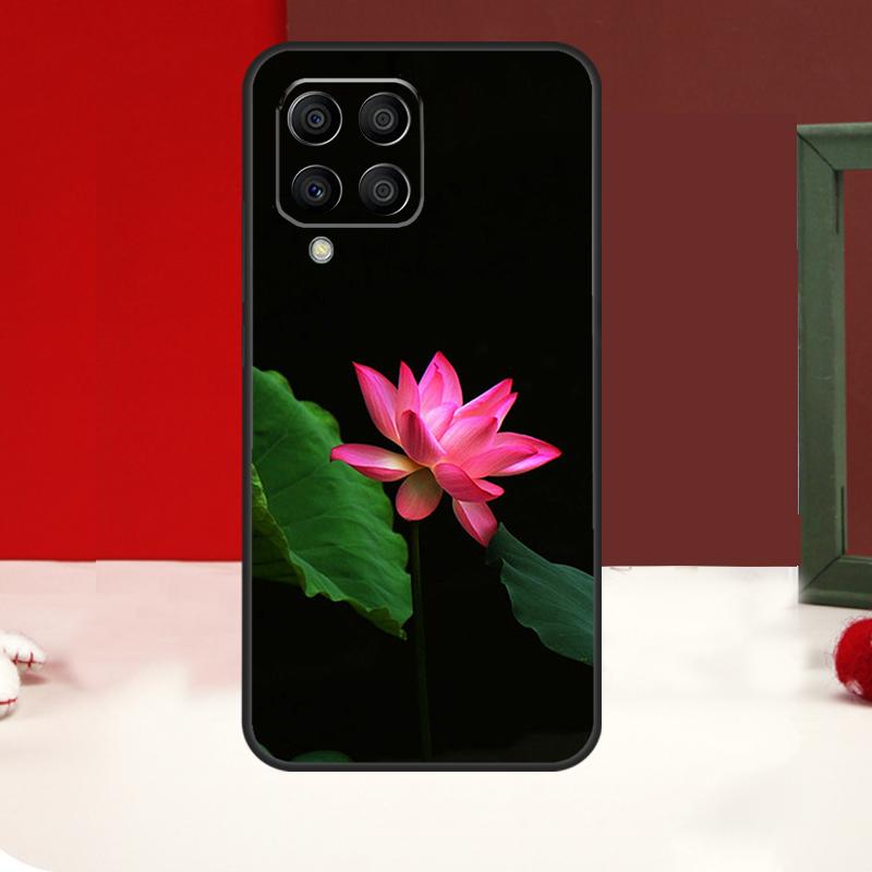 Summer Lotus Case For Samsung Galaxy M52 M32 M12 M54 M34 M14 M35 M56 M06 M55 M15 M11 M13 M16 M36 M31 M53