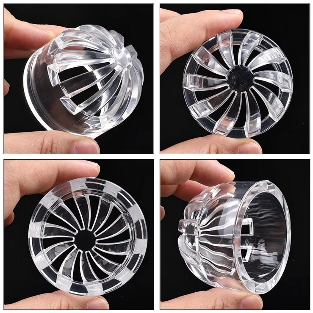Transparent Aquarium Drain Pipe Cap Breathable Fish Tank Filter Strainer Cap  Aquarium Filtration