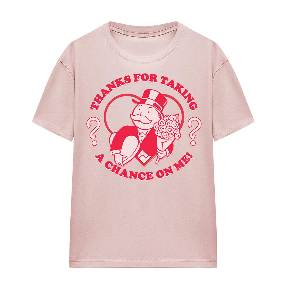 Monopoly Unisex Adult Taking A Chance T-Shirt
