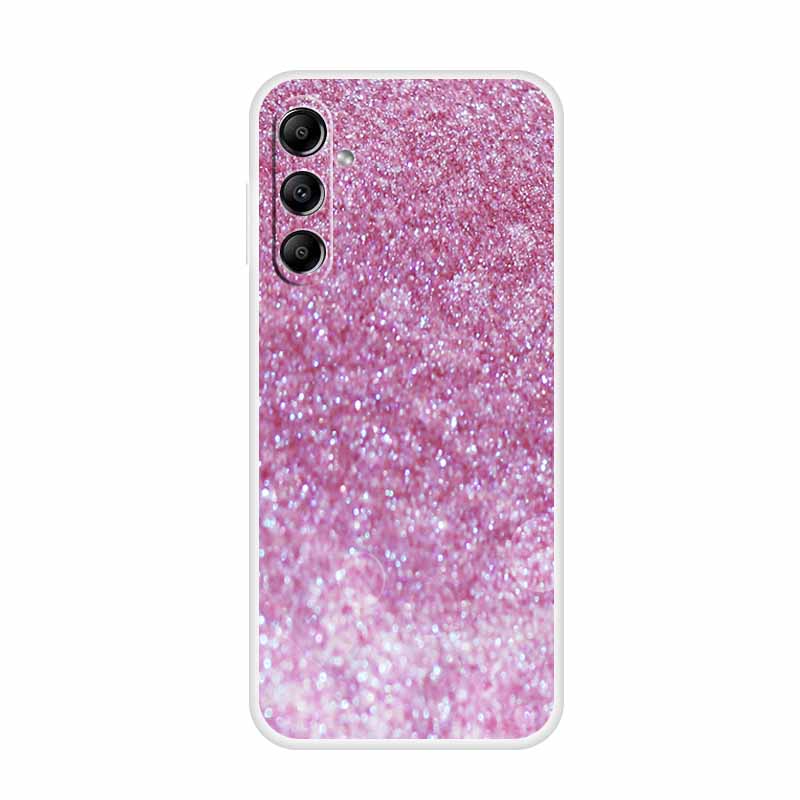 For Samsung Galaxy A14 A34 A54 5G Marble Soft Case Silicone TPU Phone Back Cover Coque for Samsung A 54 34 14 4G Cartoon Fundas