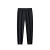 Anta Simple Versatile Comfortable Casual Straight Leg Fleece Lined Warm Knitted Sports Pants Men bottoms 152447326N-1