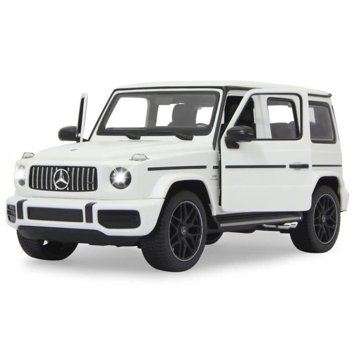 Voiture de luxe - jamara - mercedes-benz amg g63 - radiocommandée - blanc - 1:14