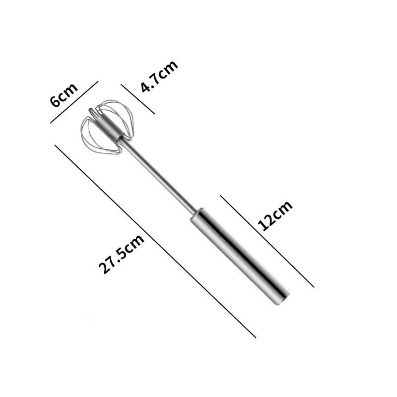 

Multiple Colors Semi Automatic Egg Beater Rotating Cream Mixer Household Manual Egg Beater Baking Tool Kitchen Tools