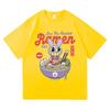 Kinder Amazing Digital Circus Ramen T-Shirt, Modisches und Lustiges Caine Pomni T-Shirt, Unisex Niedliches Kaninchen Nudel Baumwoll T-Shirt