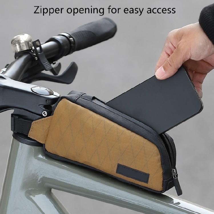 Water Proof Bicycles Top Tube Bag Front Frame Bag Bicycles Commuters Bag with Shoulder Strap Cycling Handlebars Pouches