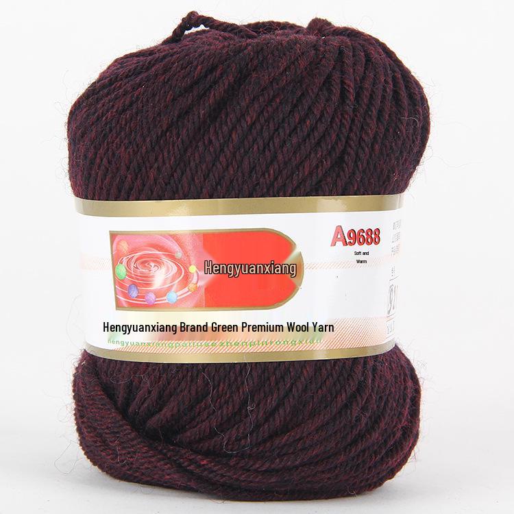 Hengyuanxiang A9688 80% Wool 20% Acrylic Hand & Machine-Knitted Yarn
